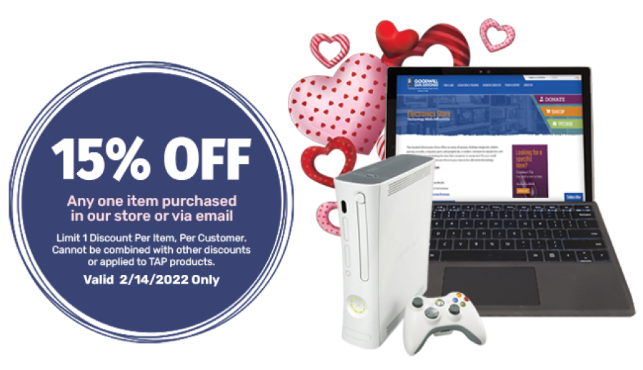 15% off on Valentine's Day